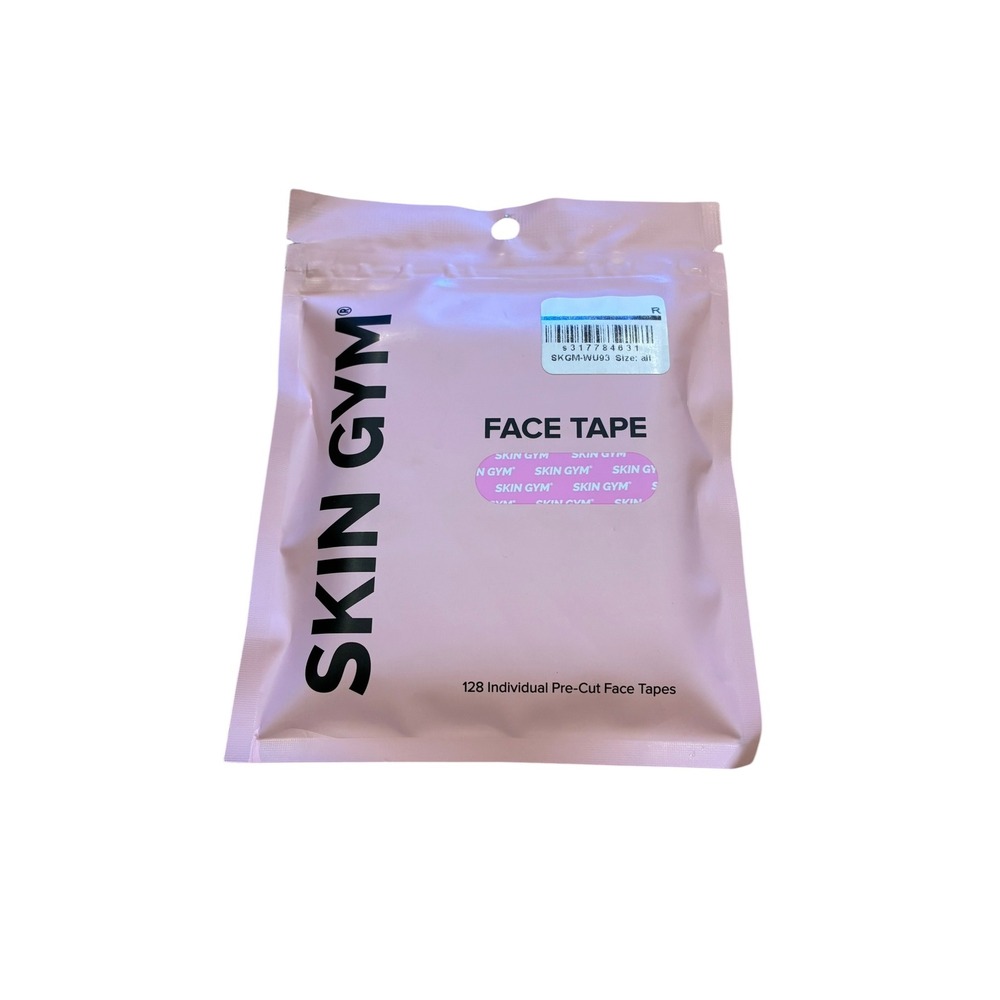 Skin Gym Face Tape 128 Individual Pre-Cut Pieces Facial Lifting Tape New